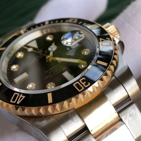 ROLEX SUBMARINER DATE BLACK DIAL 41MM WATCH - RL022 - Image 4
