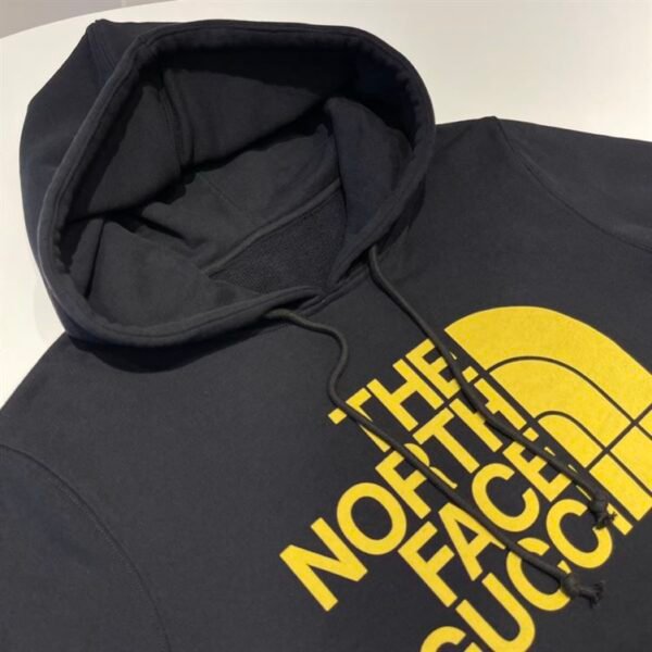 THE NORTH  FACE X GUCCI WEB PRINT COTTON SWEATSHIRT – GCK003 - Image 4