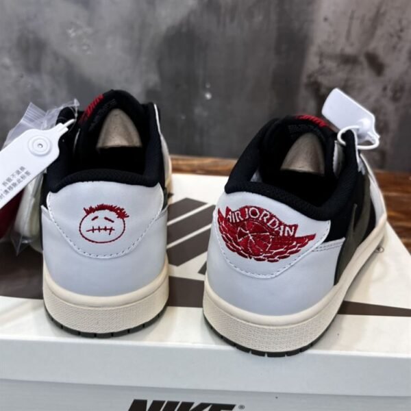 TRAVIS SCOTT X AIR JORDAN 1 LOW OLIVE – NSN029 - Image 7